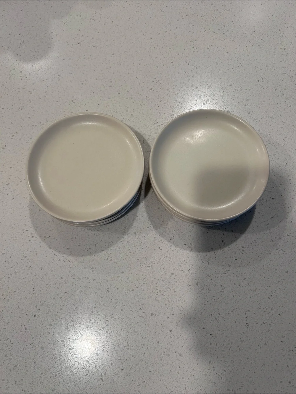 Crate & Barrel Stoneware Coasters - Set of 8